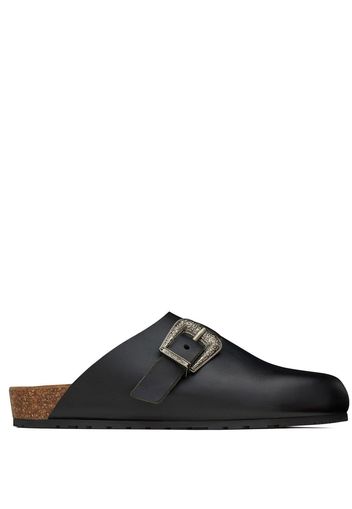 Saint Laurent Loafer mit Schnalle - Schwarz