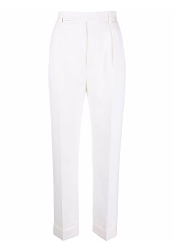 Saint Laurent Klassische Hose - Weiß