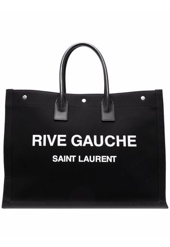 Saint Laurent Rive Gauche shopping tote bag - Schwarz