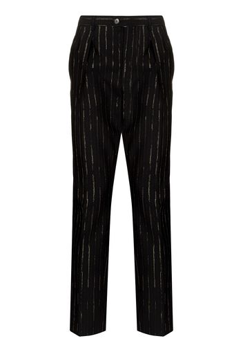 Saint Laurent SLP PANT LSE TRS BLK - Schwarz