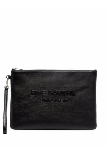 Saint Laurent Rive Gauche clutch bag - Schwarz