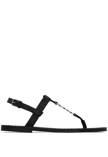 Saint Laurent Cassandra Sandalen - Schwarz