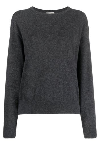 Saint Laurent crew-neck jumper - Grau