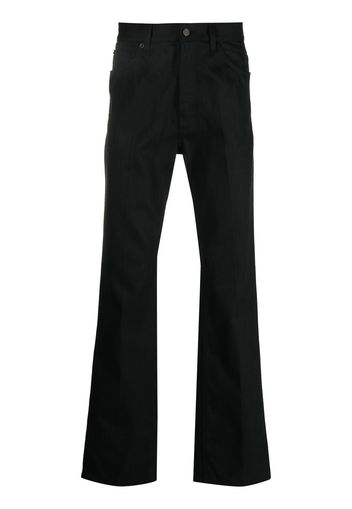 Saint Laurent dark-wash straight-leg jeans - Schwarz