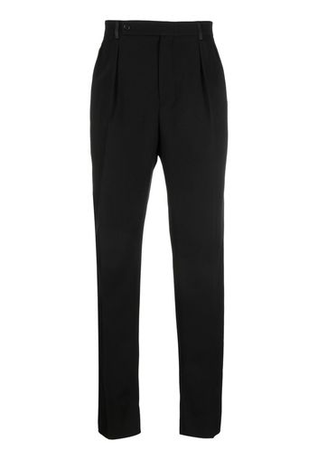 Saint Laurent straight-leg tailored trousers - Schwarz