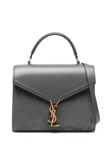 Saint Laurent Mittelgroße Cassandra Handtasche - Grau