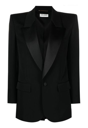 Saint Laurent single-breasted blazer - Schwarz