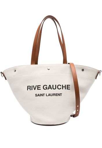 Saint Laurent Rive Gauche Shopper - Nude