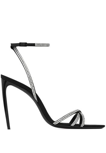 Saint Laurent Ava Sandalen 105mm - Schwarz