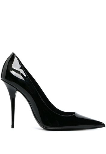 Saint Laurent Zoe patent leather pumps - Schwarz