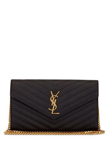 Saint Laurent Cassandre Clutch - Schwarz