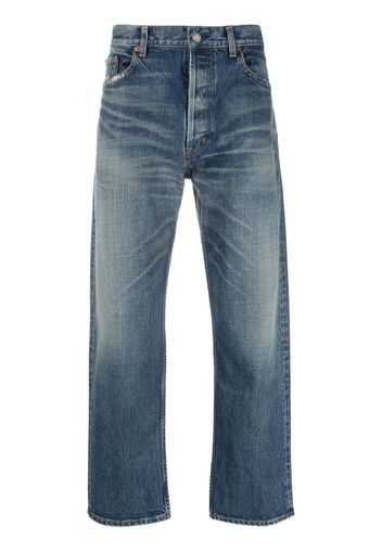 Saint Laurent Mick straight-leg jeans - Blau