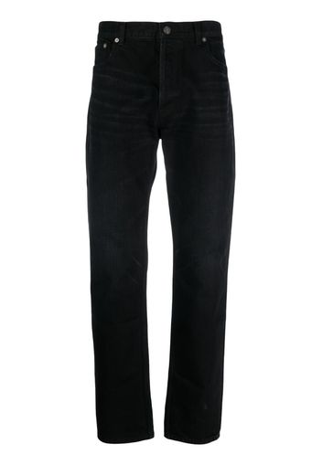 Saint Laurent straight-leg jeans - Schwarz