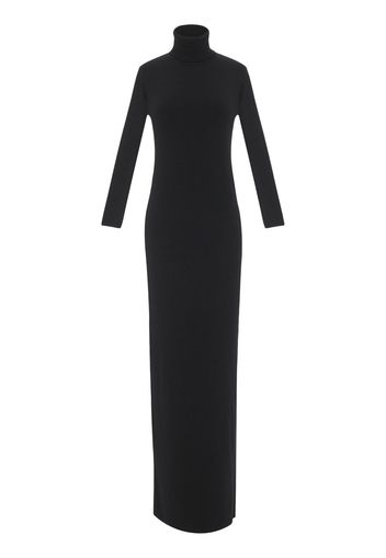 Saint Laurent Kleid mit Rollkragen - Schwarz