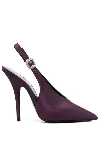 Saint Laurent Yasmeen 115mm slingback pumps - Violett