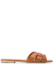 Saint Laurent 'Tribute' Sandalen - Braun