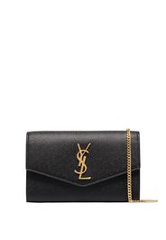 Saint Laurent Umhängetasche mit Monogramm - Schwarz