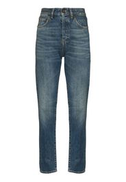 Saint Laurent SLP JNS STRGHT LG HW 5 PCKT DRK WSH - Blau