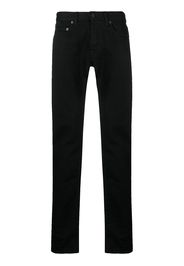 Saint Laurent Schmale Jeans - Schwarz