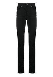 Saint Laurent Schmale Jeans im Five-Pocket-Design - Schwarz