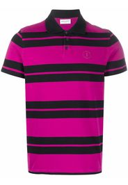 Saint Laurent Poloshirt mit Logo-Stickerei - Rosa