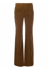 Saint Laurent Ausgestellte Cordhose - Braun