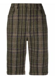 Saint Laurent Tweed-Radlerhose - Grün