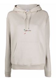 Saint Laurent Klassischer Hoodie - Nude