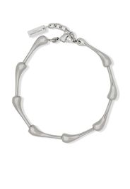 Saint Laurent articulated-link bracelet - Silber