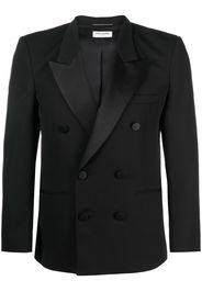 Saint Laurent double-breasted tailored blazer - Schwarz