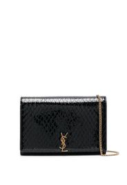 Saint Laurent Cassandra Portemonnaie - Schwarz