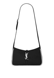 Saint Laurent Schultertasche mit Logo-Schild - Schwarz