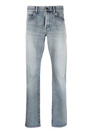 Saint Laurent slim-cut leg denim jeans - Blau