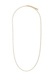 Saint Laurent logo-engraved chain necklace - Gold