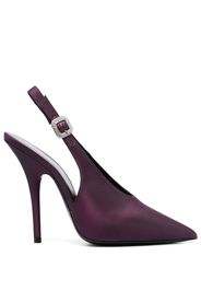 Saint Laurent Yasmeen 115mm slingback pumps - Violett