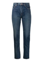 Saint Laurent Cindy mid-rise jeans - Blau