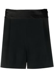 Saloni high-waisted shorts - Schwarz