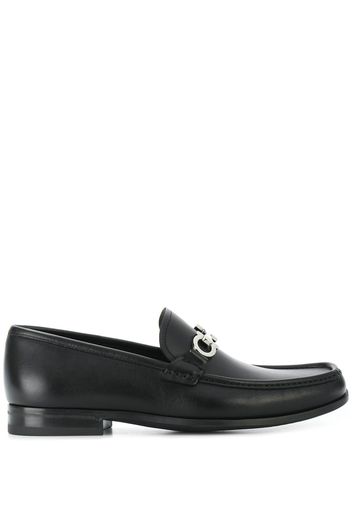 Salvatore Ferragamo Loafer mit Gancini-Detail - Schwarz