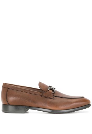 Salvatore Ferragamo 'Ree Gancini' Loafer - Braun