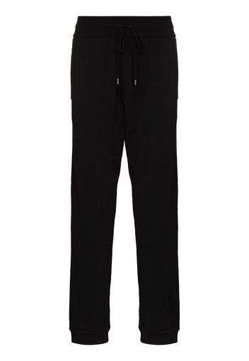 Salvatore Ferragamo Jogginghose mit geradem Bein - Schwarz