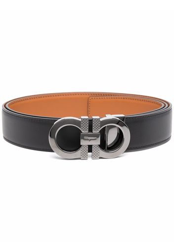 Salvatore Ferragamo reversible Gancini belt - Schwarz