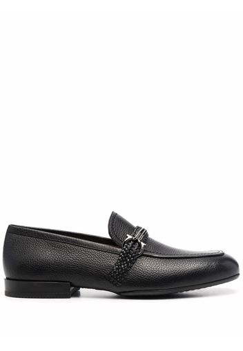 Salvatore Ferragamo Missouri leather loafers - Schwarz