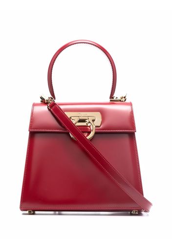 Salvatore Ferragamo Kleine Gancini Handtasche - Rot