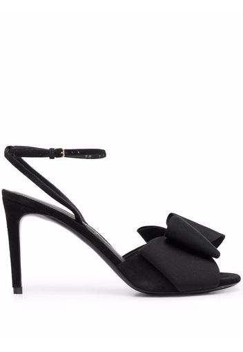 Salvatore Ferragamo Vara-bow detail sandals - Schwarz