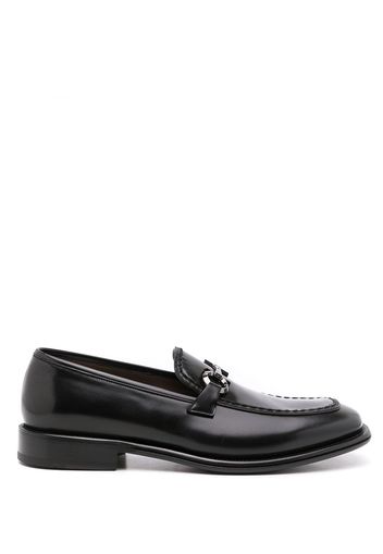 Salvatore Ferragamo slip-on leather loafers - Schwarz