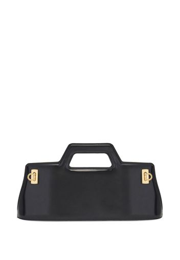 Salvatore Ferragamo Gancini Handtasche - Schwarz