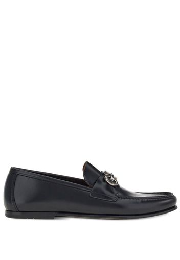 Salvatore Ferragamo Loafer mit Gancini-Spange - Schwarz