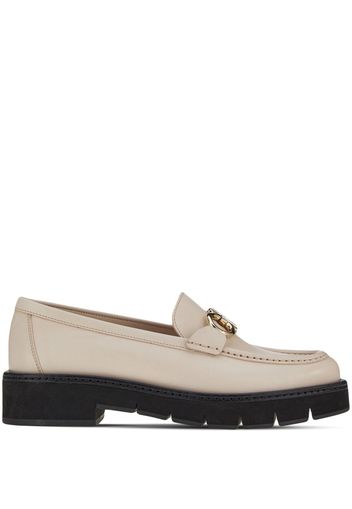 Salvatore Ferragamo Gancini Loafer - Nude