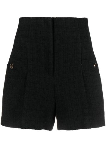 SANDRO Shorts mit hohem Bund - Schwarz