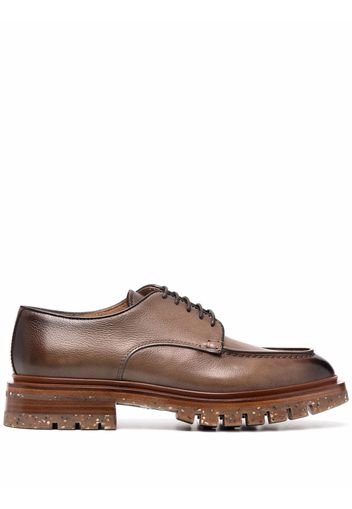 Santoni Adler derby shoes - Braun